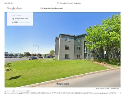 Joli condo 4 1/2 à louer dans un coin tranquille de Saint-Romuald (Lévis). Le condo est situé au deu...