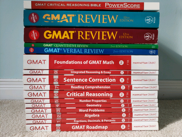 GMAT Prep Books in Textbooks in Mississauga / Peel Region