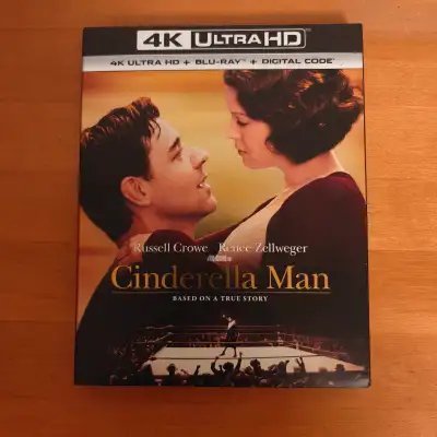 Cinderella Man 4K Blu-Ray, View more