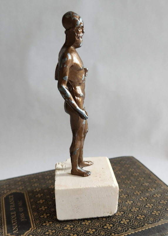 Vintage Italian Bronze Greek God Art Sculpture  Figurine Statue in Arts & Collectibles in City of Toronto - Image 2