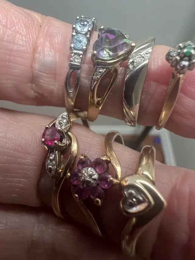 10 k rings -175  dollars each in Jewellery & Watches in Edmonton - Image 2