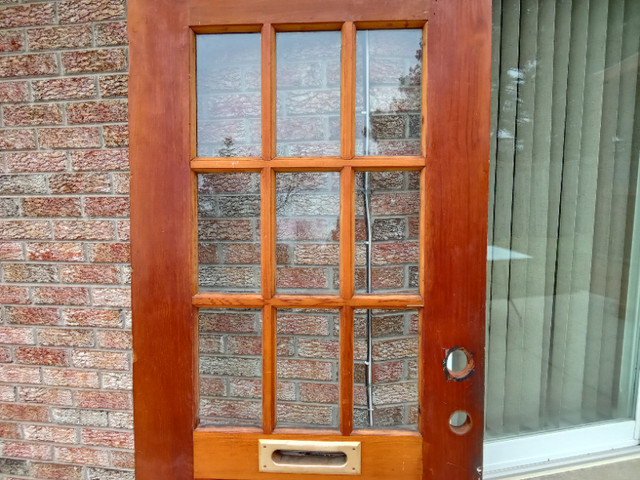 Door Exterior Wood 36x82 in Windows, Doors & Trim in Mississauga / Peel Region - Image 3
