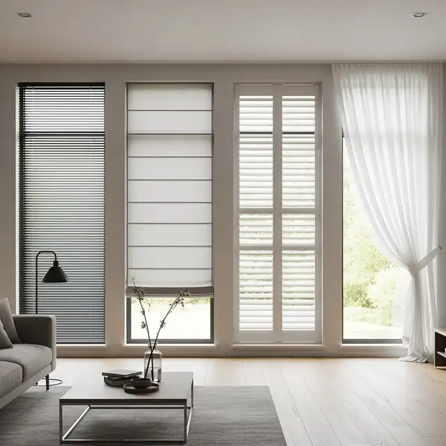 Custom Blinds, Garage Door Opener, Central Vacuum installation!