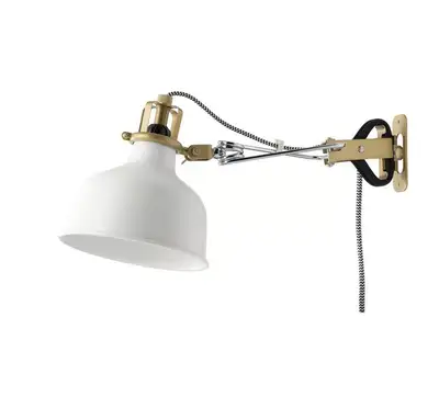 Ikea RANARP Wall / Clamp Lamp Light, View more