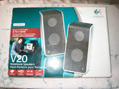 NOTEBOOK SPEAKERS  V20 LOGITECH, View more