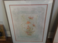 Edna Hibel Morning Bowl of Flowers Lithograph