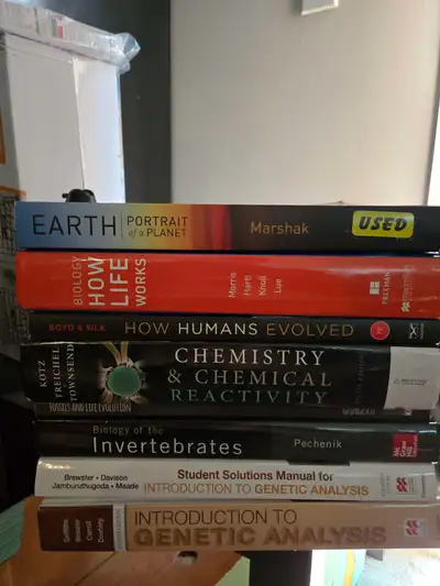 THESE ARE ALL HARDCOVER TEXTBOOKS. PLEASE SEND A MESSAGE WITH A PREFERRED PRICE IF THESE ARE OUT OF...