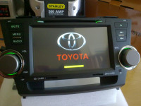 toyota highlander navigation bluetooth radio cd dvd player