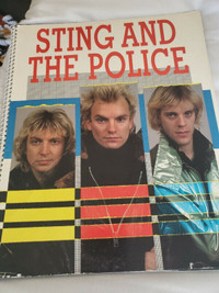 Sting and The Police, Jim Sullivan, Spiral Bound, Crown Pub.