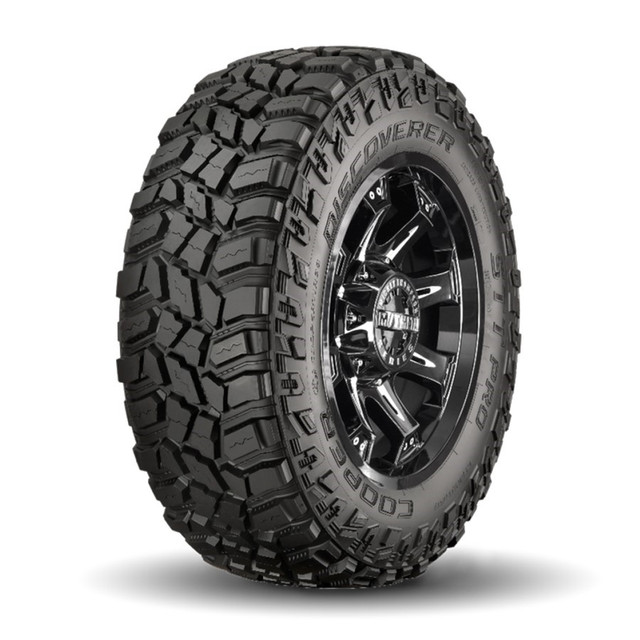 4 All Terrain 35” 12 ply tires on 20” ENVY Alloy Rims in Tires & Rims in Regina