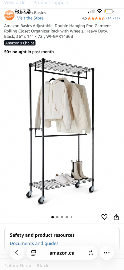 Double Hanging Rack, View more