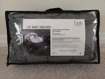 NEW 7 A.M. LE SAC IGLOO Stroller & Car Seat Footmuff (0-12M), View more