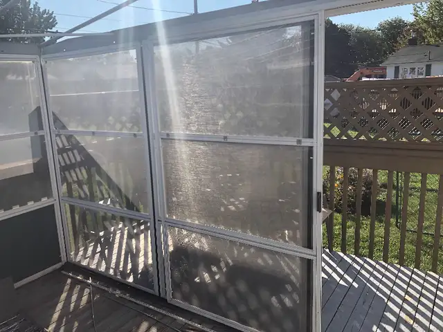 PATIO SCREEN ROOM ($7,000+ NEW COST) in Windows, Doors & Trim in Moncton - Image 5