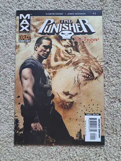 Punisher: The Tyger #1 (2006) Max Marvel Comics, View more