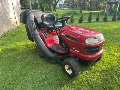 Craftsman 42” deck & SNOWBLOWER  DLT 3000 22HP Riding Lawn Mower, View more