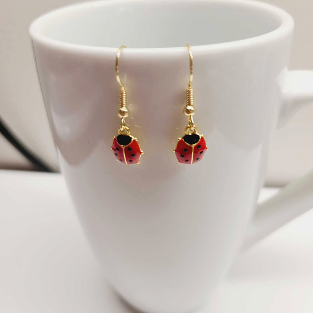 Ladybug Earrings  in Jewellery & Watches in Belleville