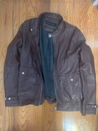 Zara Man Leather Jacket 