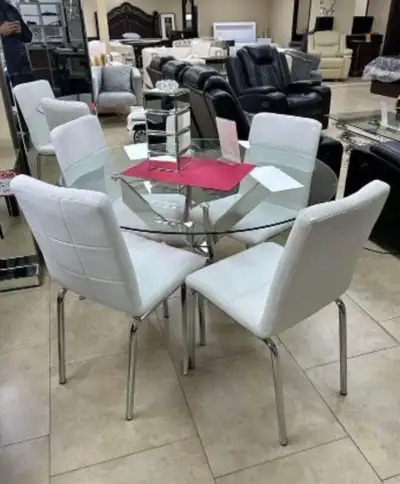 Dining Table And 4 Chairs-Brand New, View more