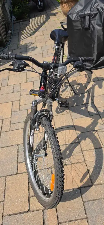 Raleigh Tora 21-Speed Dual Suspension Mountain Bike, View more