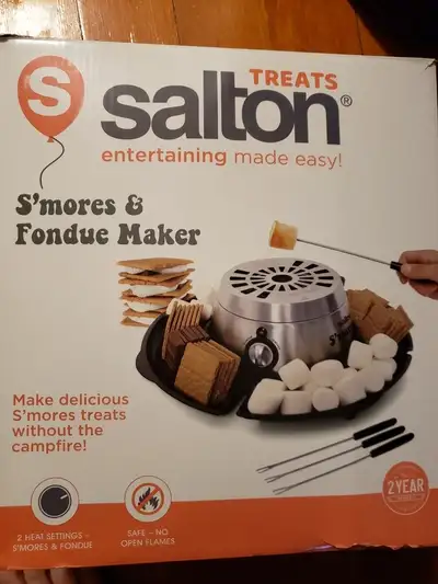 Salton Smores and Fondue Maker, View more