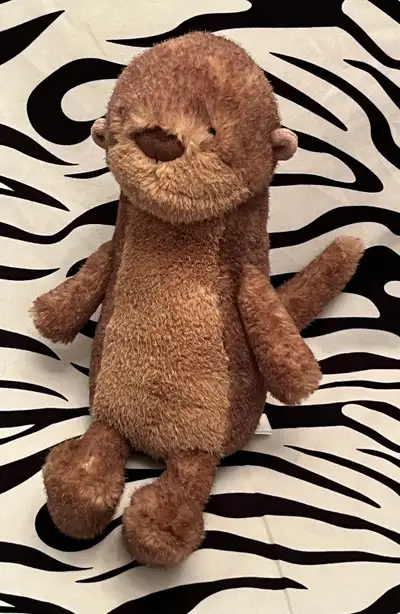 Jellycat Brooke Otter Plush Toy See all photos Appropriately 13 inches tall Machine washed and dried...