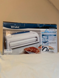 RIVAL Seal a Meal Food Saver Vacuum Sealer Box, Bags & Manual 