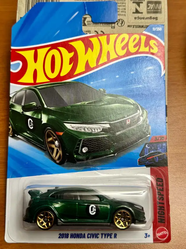 Hot Wheels Honda Civic Type R FK8 Green