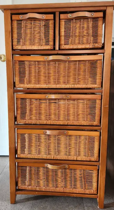 Meuble Rangement Osier, View more