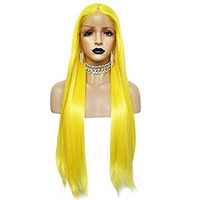 NAME: COLORFULYOU Lace Front Wigs Yellow Colour Lace Front Wig