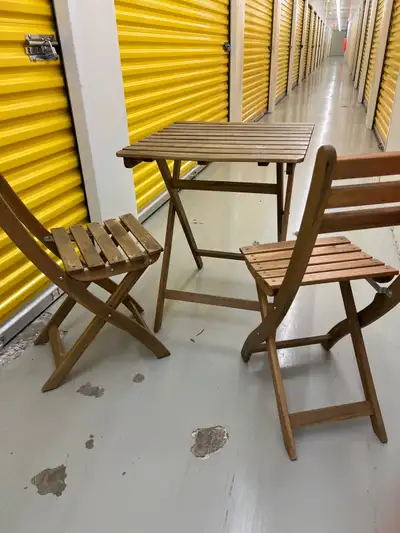 Ikea Folding Table and Chairs, View more