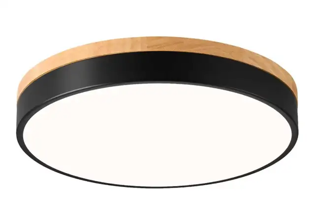 Modern Wood LED Ceiling Light(NEW) in Indoor Lighting & Fans in Kitchener / Waterloo - Image 2