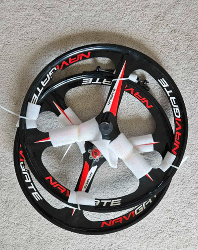 NEW 26" Mag wheel set original Navigate Brand disc brake hubs, View more