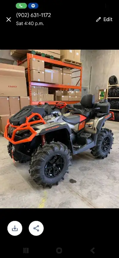 Its in grate shap well taken care of. Its fully loaded as well comes with a plow. looking to see wha...