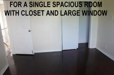 ONE LARGE ROOM FOR RENT INCLUDES A MINI FRIDGE, A MICROWAVE, A MATTRESS, A LARGE WORK/STUDY DESK SUI...