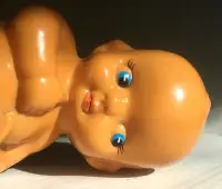 Kewpie Doll Baby Talc Powder Shaker Mid Century