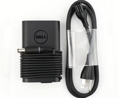 OEM DELL 65W CHARGER AC ADAPTER POWER CABLE Large Barrel End, View more