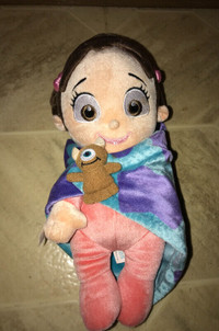 Disney Parks Babies Plush Baby Boo With Blanket (still attached)