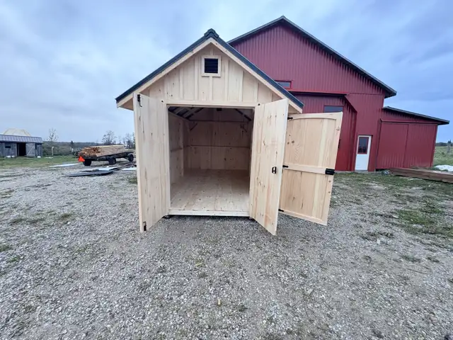 8x14 shed with dormer WINTER PRICING STILL! in Outdoor Tools & Storage in Owen Sound - Image 8