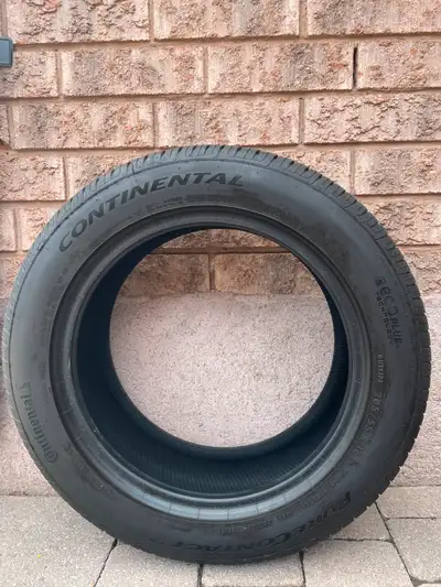 One used CONTINENTAL PURE CONTACT LS tire for sale. Size: 205/55R16 Lots of tread life. Price: $35.0...