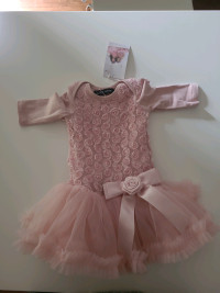 Brand new Olivia Rose newborn ballerina dress - 0-6m