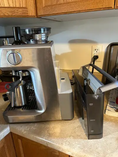 Breville Espresso machine, barely used, View more