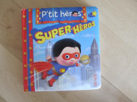 Livre cartonné pour enfants (super-héro) Fleurus (b32)