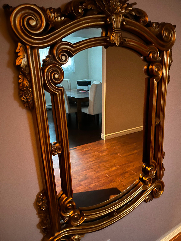 Gold antique Mirror dans Autre  à Laval/Rive Nord - Image 3