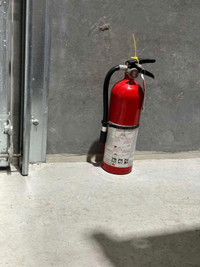Commerical RATED fire extinguishers 