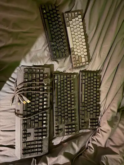  keyboards for sale price negotiable , View more