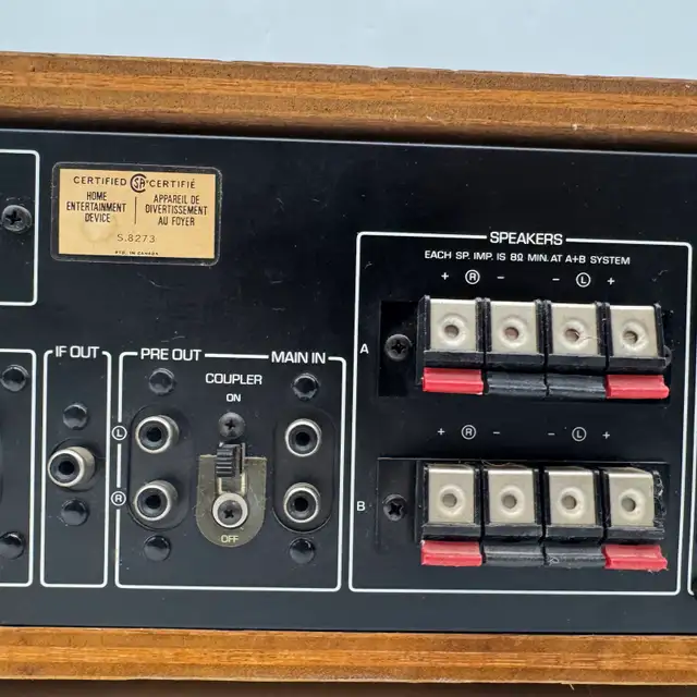 Vintage Yamaha CR-600 Natural Sound Stereo Receiver Tested Japan in Stereo Systems & Home Theatre in City of Toronto - Image 10