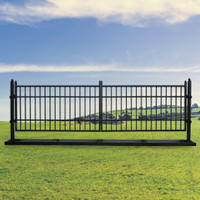 Industrial Driveway Gate 20FT Farm Metal