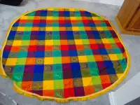 Round tablecloth from Mexico