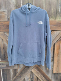 Vintage The North Face hoodie with graphics front and back.  Siz