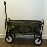Mac Sports collapsible folding outdoor utility wagon green